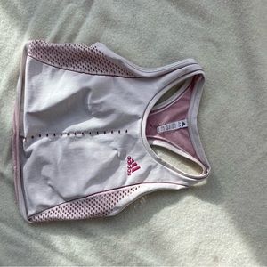 Adidas cropped workout tank